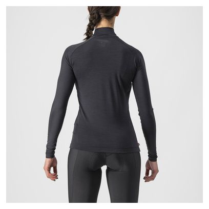 Sous-Maillot Femme Castelli Manches Longeus Bandito Wool Noir