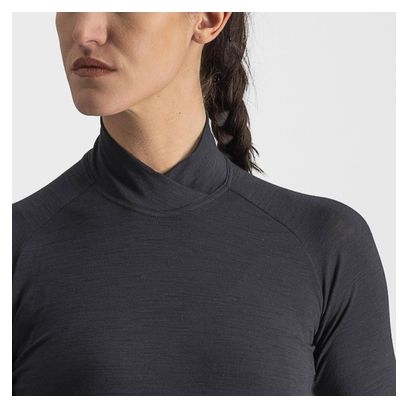 Sous-Maillot Femme Castelli Manches Longeus Bandito Wool Noir