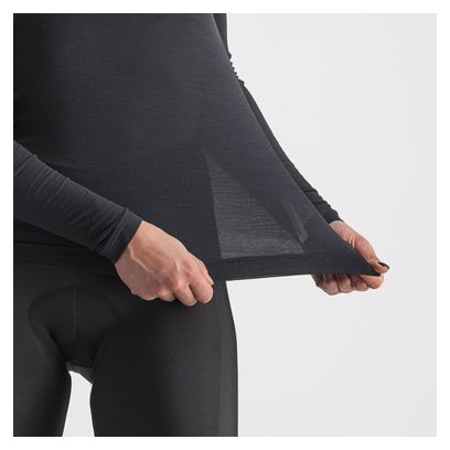 Sous-Maillot Femme Castelli Manches Longeus Bandito Wool Noir