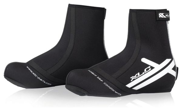 Paire de Couvre-Chaussures XLC BO-A07 Noir / Blanc
