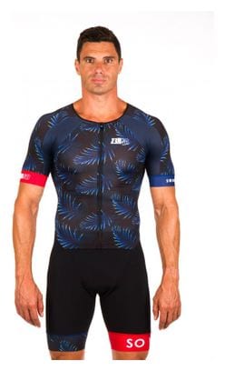 Combinaison Trifonction Z3R0D TTsuit Racer Noir Bleu