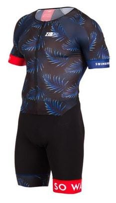 Combinaison Trifonction Z3R0D TTsuit Racer Noir Bleu