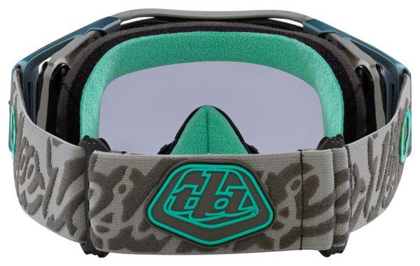 Oakley Airbrake MTB Goggle x Troy Lee Designs Green/Light Grey lenses/Ref: OO7107-24