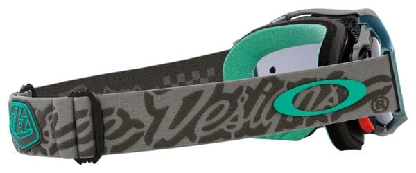 Máscara Oakley Airbrake MTBx Troy Lee Designs Lentes verdes/gris claro/Ref: OO7107-24