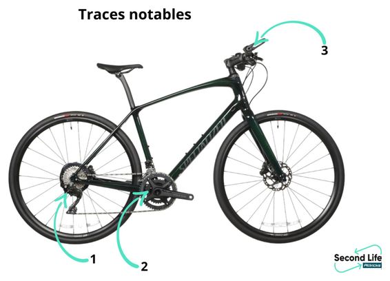 Produit Reconditionné - Vélo Urbain Specialized Sirrus 6.0 Shimano 105 11V 700mm Vert 2021