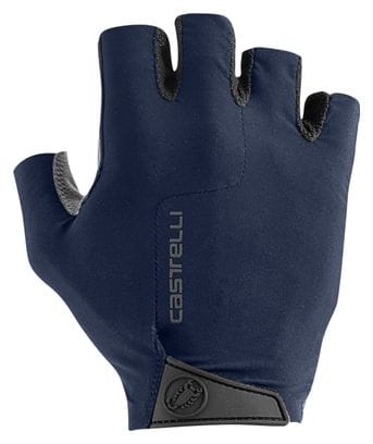 Castelli Premio Unisex Korte Handschoenen Blauw
