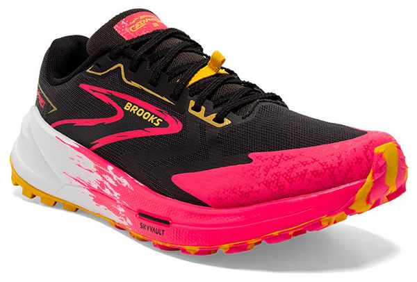 Zapatillas Brooks Catamount 3 Trail Negro Rosa Mujer