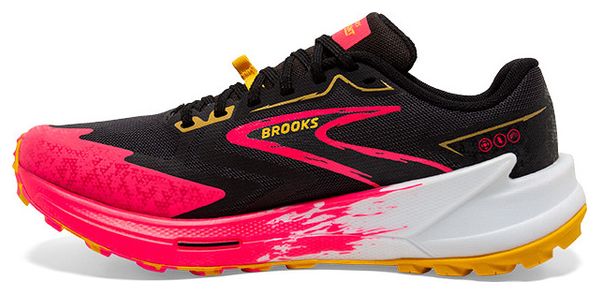 Zapatillas Brooks Catamount 3 Trail Negro Rosa Mujer