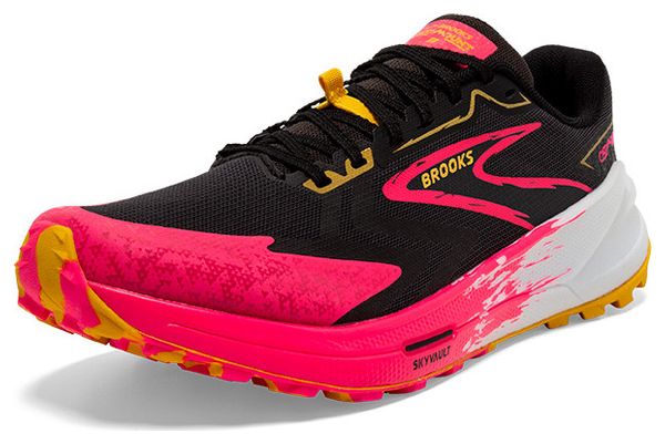 Brooks Catamount 3 Trail Shoes Black Pink Women's