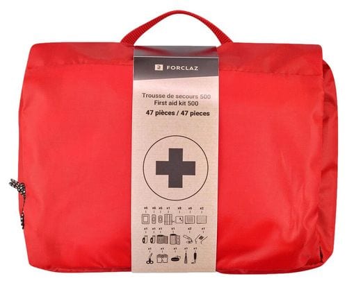 Trousse de 1er secours 500 Decathlon Soin & Bien-être 47 Pièces