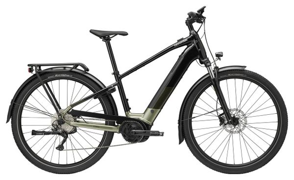 Bicicleta eléctrica Cannondale Tesoro Neo X 2 Remixte con Shimano Deore de 11 velocidades, batería de 625 Wh y ruedas de 29 pulgadas, color negro - Bicicleta de exposición