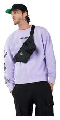 Sweat Homme Fox Oversized Crew Hello Future Violet