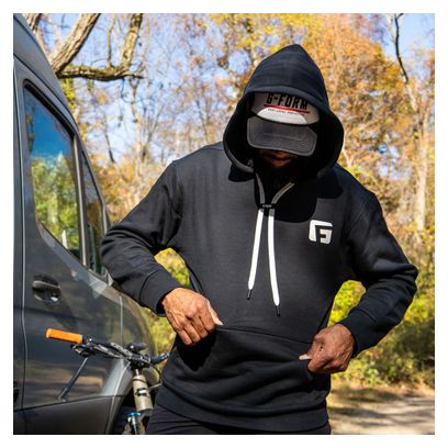 Sweatshirt à Capuche G-Form Noir 