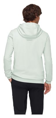 Sweat à Capuche Mammut Original Hoody Vert Clair Homme