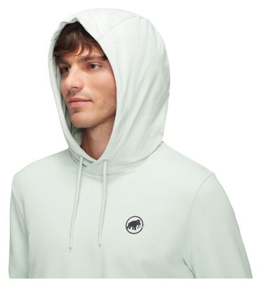 Sweat à Capuche Mammut Original Hoody Vert Clair Homme