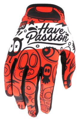 Evolve Passion Kinder Handschuhe Rot / Weiß / Schwarz