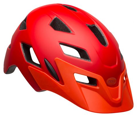 Casque Bell Sidetrack Youth Rouge / Orange 