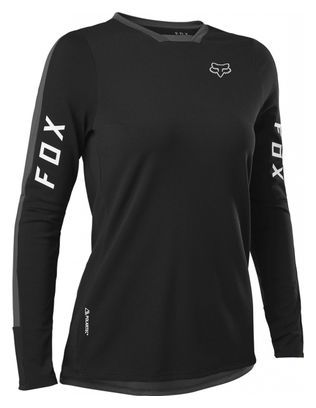 Maillot Manches Longues Femme Fox Defend Pro Noir