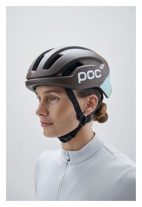 Poc Omne Air Mips racefietshelm bruin/blauw