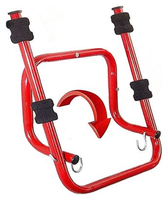 Mottez 2 Bike Rack Red