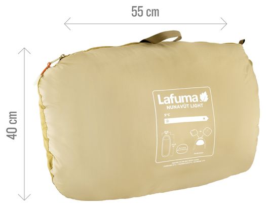 Lafuma Nunavüt Light Schlafsack Beige