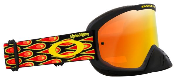 Máscara Oakley O-Frame 2.0 PRO MX Serie Troy Lee Designs / Fire Iridium / Ref: OO7115-50