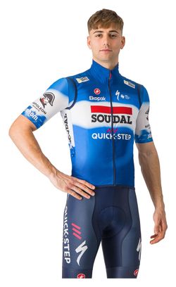 Castelli Pro Light Wind Soudal Quick-Step 2024 Windproof Vest Blauw