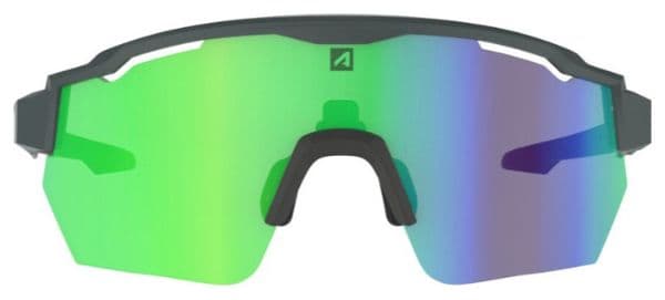 Set AZR Race RX Matte Carbon Goggles / Green Hydrophobic Lens + Clear