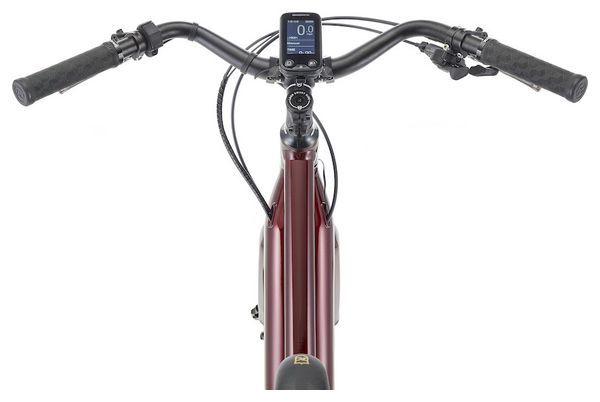 Kona Ecoco DL Electric City Bike Shimano Deore 10S 500 Wh 27.5'' Pinot Noir Rot