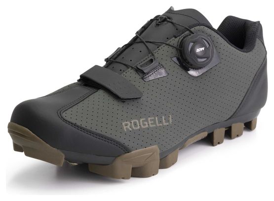 Chaussures De Velo Route Rogelli R-400x - Unisexe - Verte