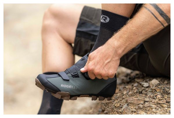 Chaussures De Velo Route Rogelli R-400x - Unisexe - Verte