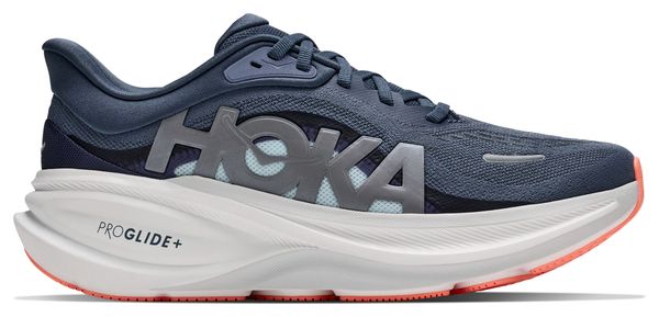 Hoka Clifton Pro Laufschuhe Blau/Rosa für Damen
