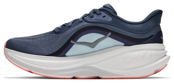 Hoka Clifton Pro Laufschuhe Blau/Rosa für Damen
