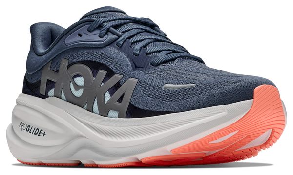 Hoka Clifton Pro Laufschuhe Blau/Rosa für Damen