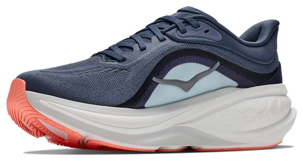 Hoka Clifton Pro Laufschuhe Blau/Rosa für Damen