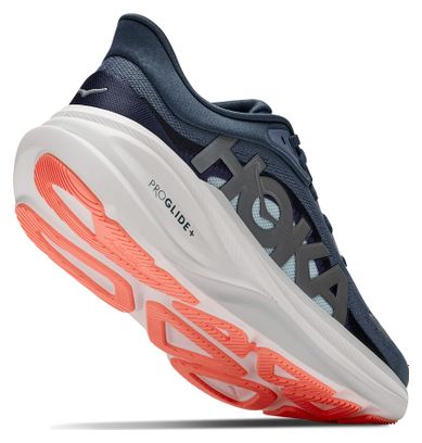 Hoka Clifton Pro Laufschuhe Blau/Rosa für Damen