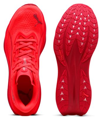 Puma Deviate Pure Nitro Red Men's Running Shoes