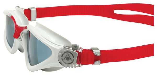 Aquasphere Kayenne Schwimmbrille Rauch/Rot