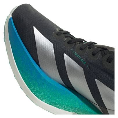 adidas Adizero Adios Pro 4 Running-Schuhe Schwarz/Blau/Grün Herren