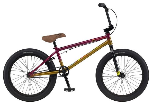 BMX Freestyle GT Performer Mercado 20,5'' Morado / Amarillo 2022