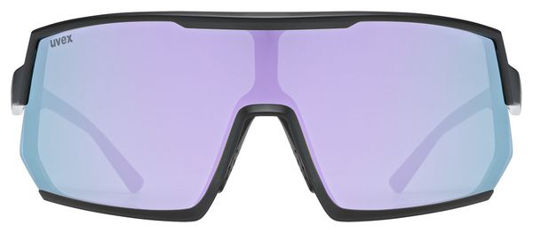 Occhiali Uvex Sportstyle 235 Nero/Lavanda a specchio