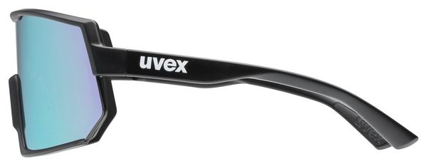 Occhiali Uvex Sportstyle 235 Nero/Lavanda a specchio