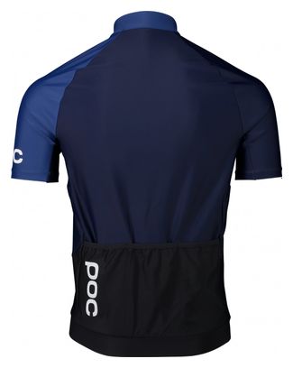Poc Essential Road mid Short Sleeve Jersey Blue