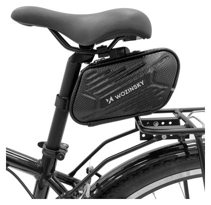 Sacoche de selle de vélo étanche Wozinsky 1.5L - Noir