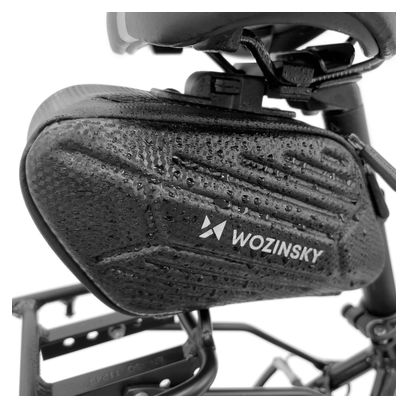 Sacoche de selle de vélo étanche Wozinsky 1.5L - Noir