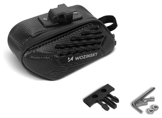 Sacoche de selle de vélo étanche Wozinsky 1.5L - Noir