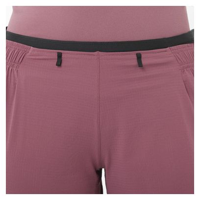 Salomon Sense Aero 5in Damesshort Rood