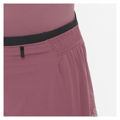 Salomon Sense Aero 5in Damesshort Rood