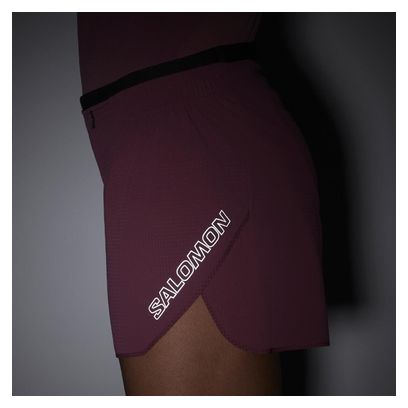 Salomon Sense Aero 5in Damesshort Rood