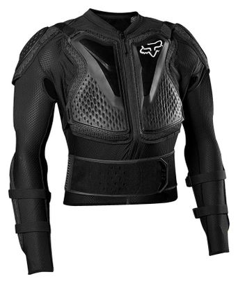 Chaqueta de protección para niños Fox Youth Titan Sport Negra 